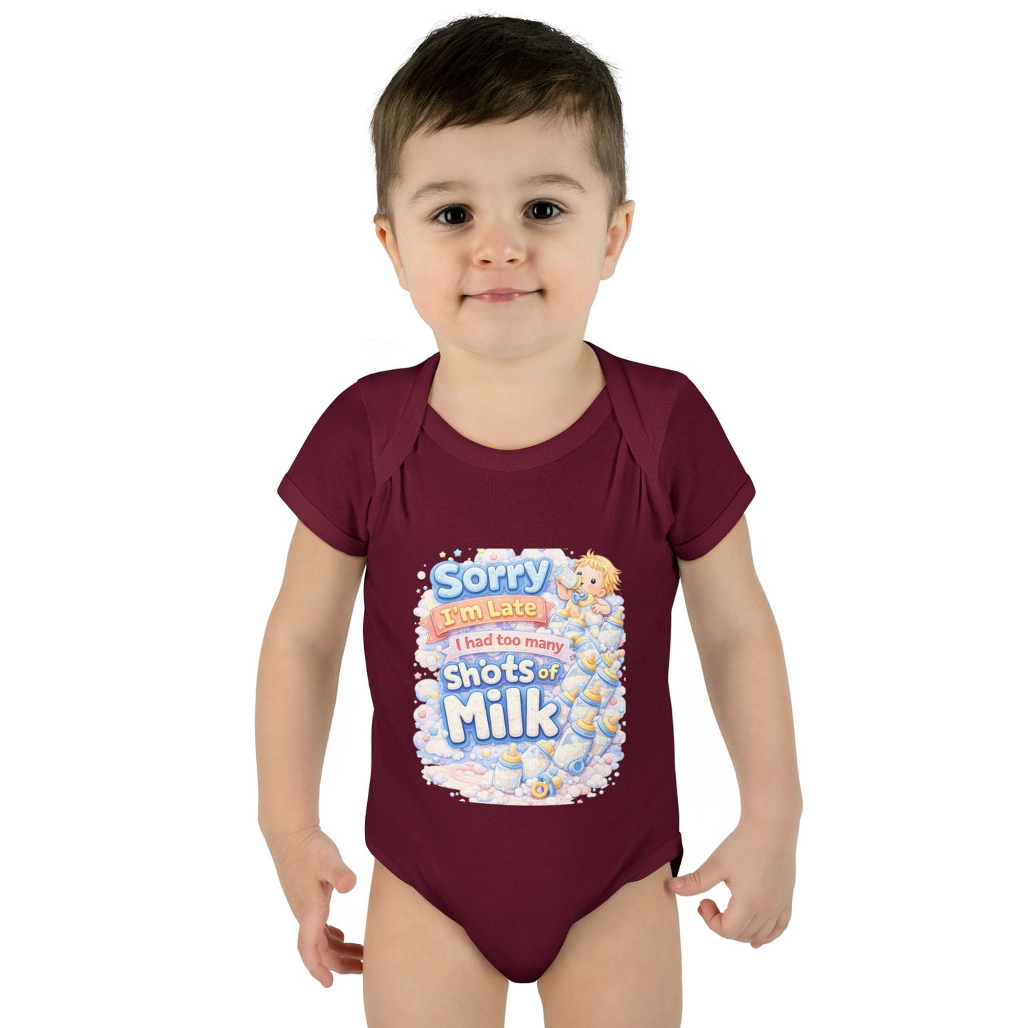 Sorry I’m late -Infant Bodysuit