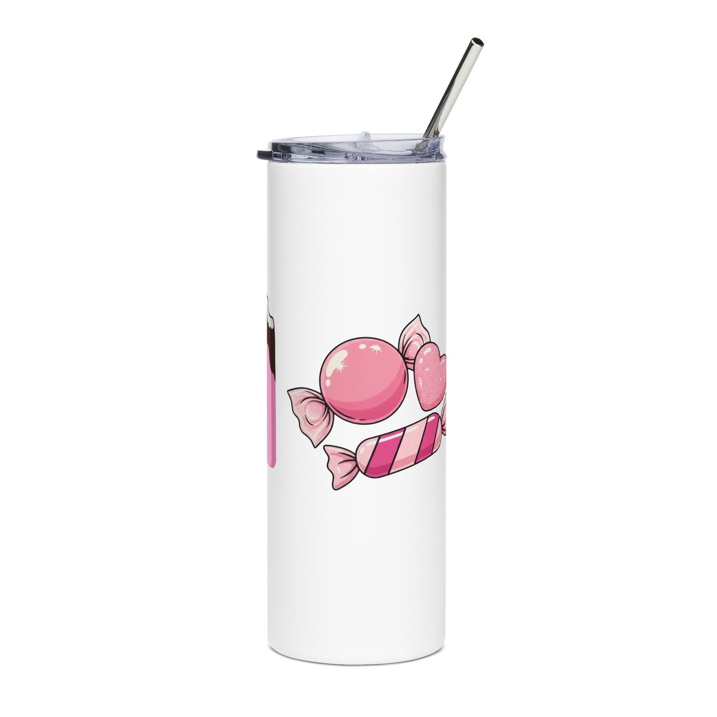 20oz Dessert Stainless Steel Tumbler — Cute Ice Cream & Cake Travel Cup