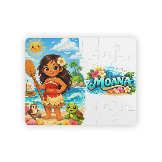 Moana Kids 30-Piece Jigsaw Puzzle — Cute Ocean Adventure Puzzle for Toddlers & Preschoolers