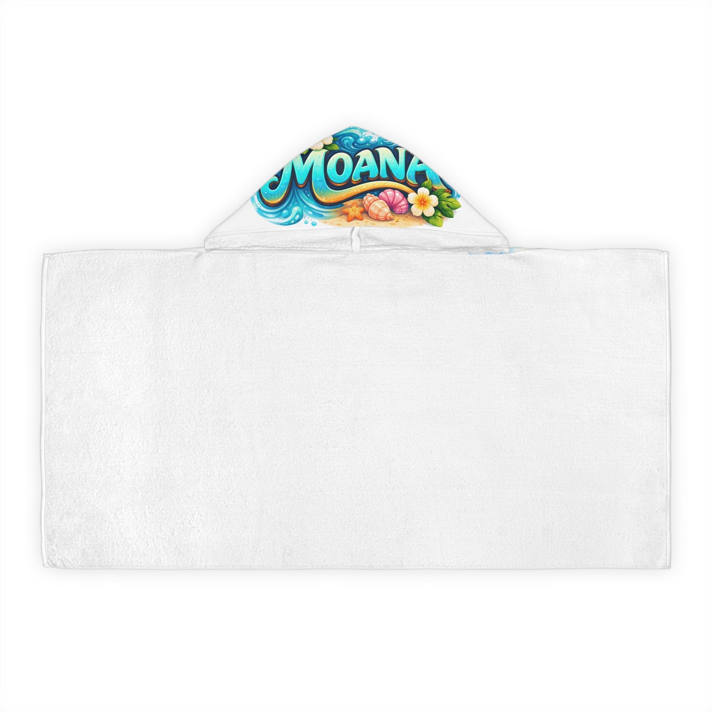 Moana Themed Youth Hooded towel- Beach & Bath Wrap
