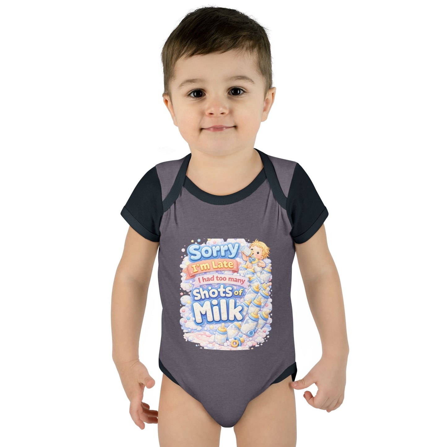 Sorry I’m late -Infant Bodysuit