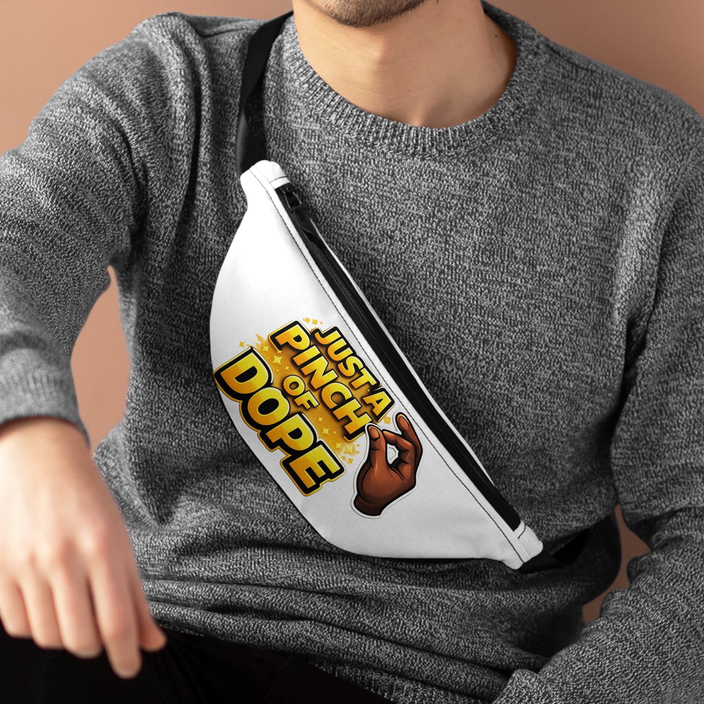 Fanny Pack- "Just a Pinch of Dope" Graphic Waist Bag