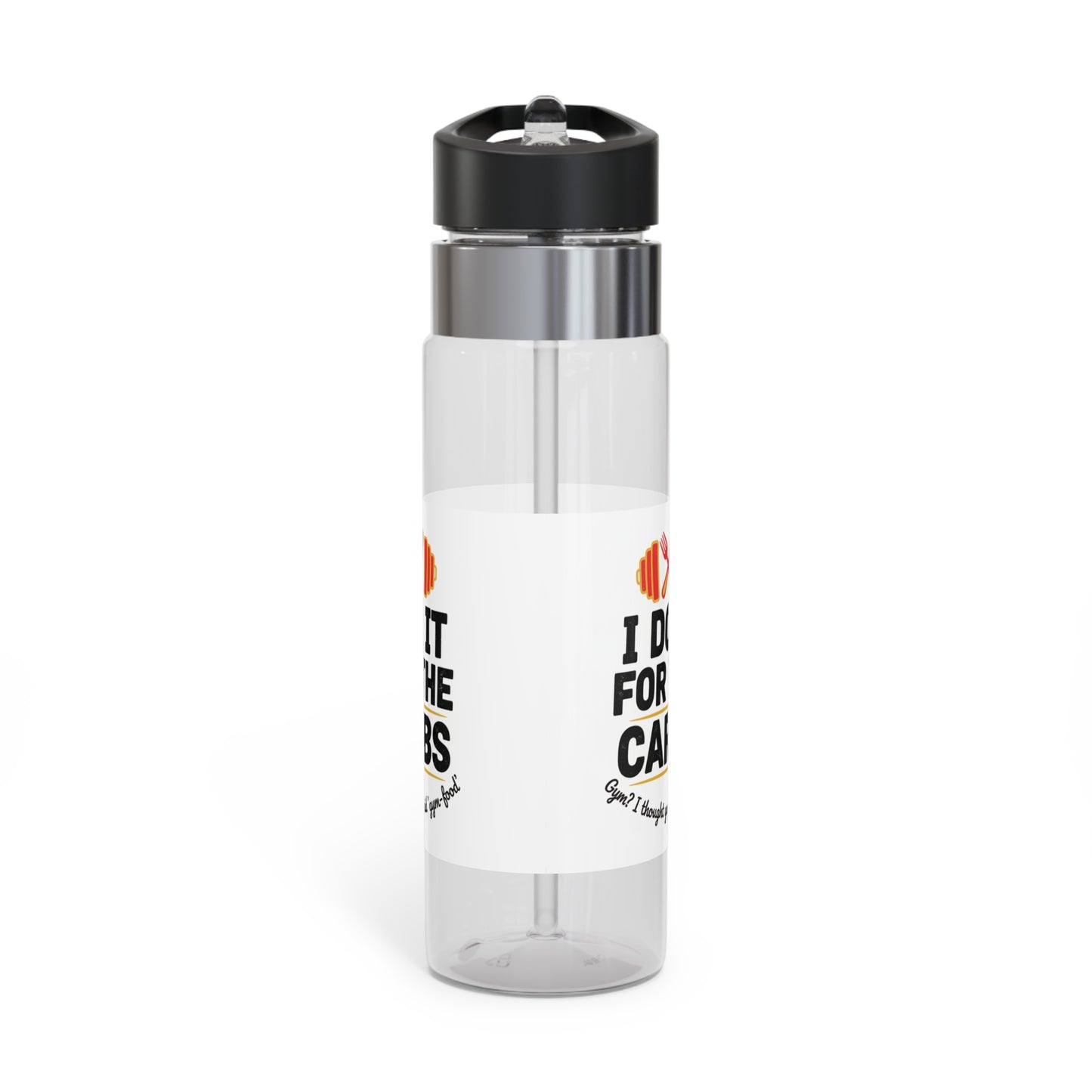 Sport Bottle — “I Do It For The Carbs” Fitness Water Bottle