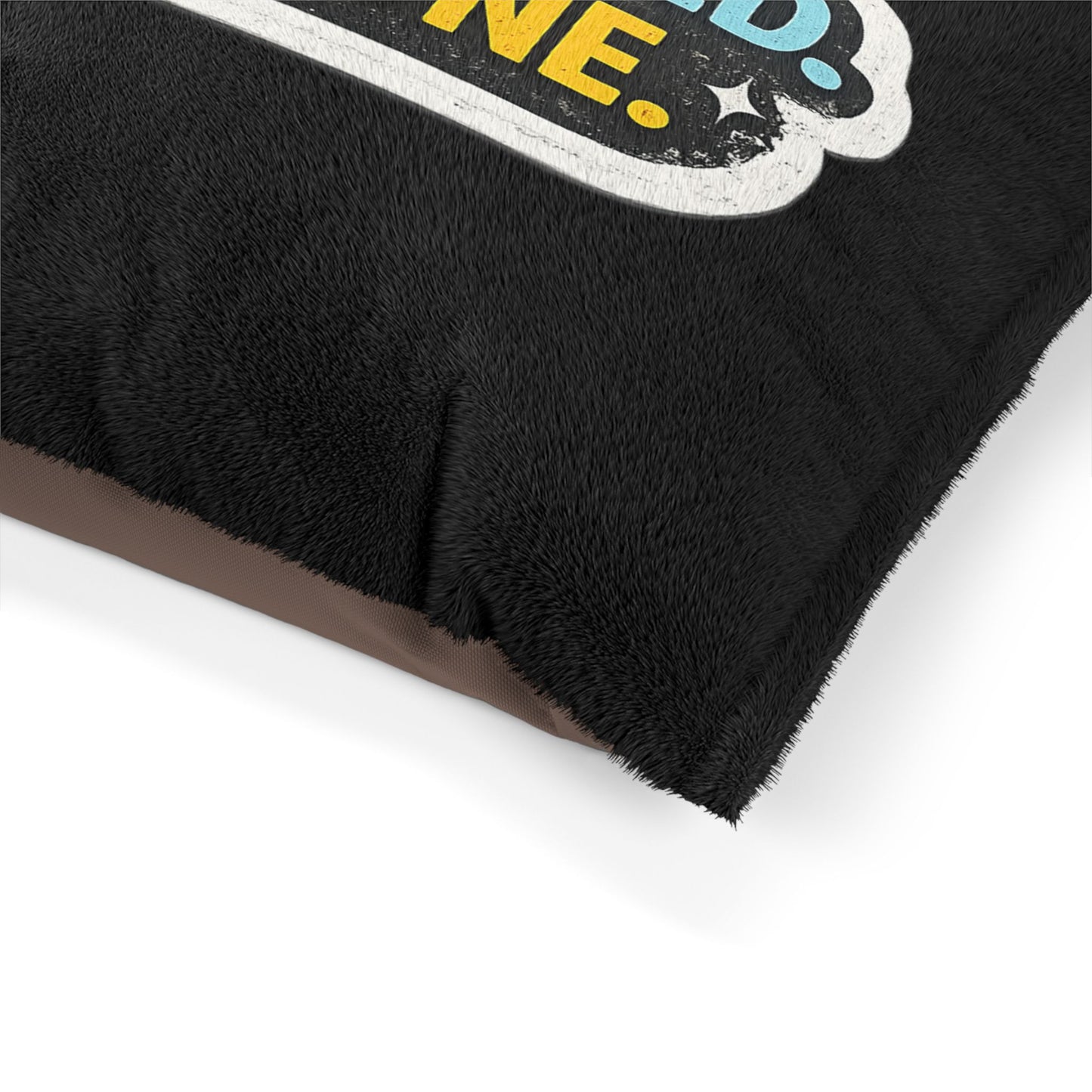 Pet Bed — "This Is Not a Bed. It's a Throne." Plush Dog & Cat Lounger