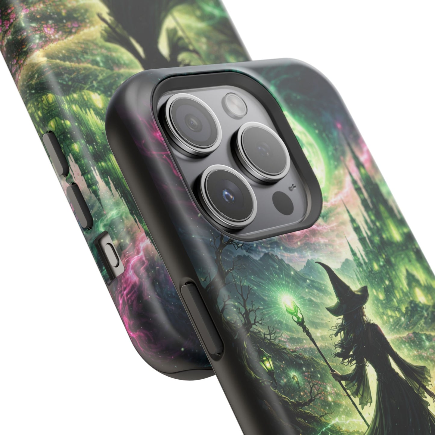 Witchy Moonlight Phone Case — Impact-Resistant Magical Witch Design