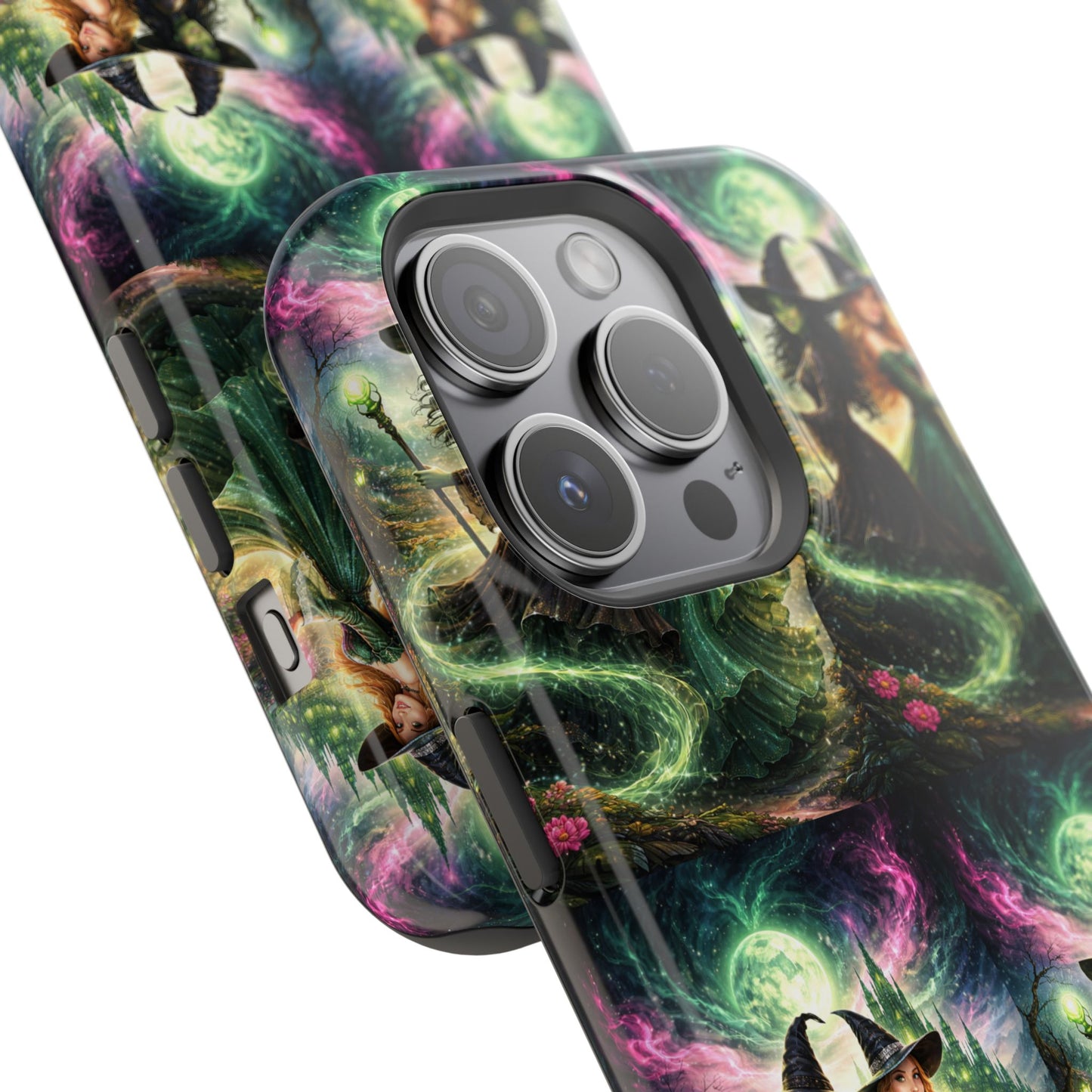 Witchy Moonlight Phone Case — Impact-Resistant Magical Witch Design