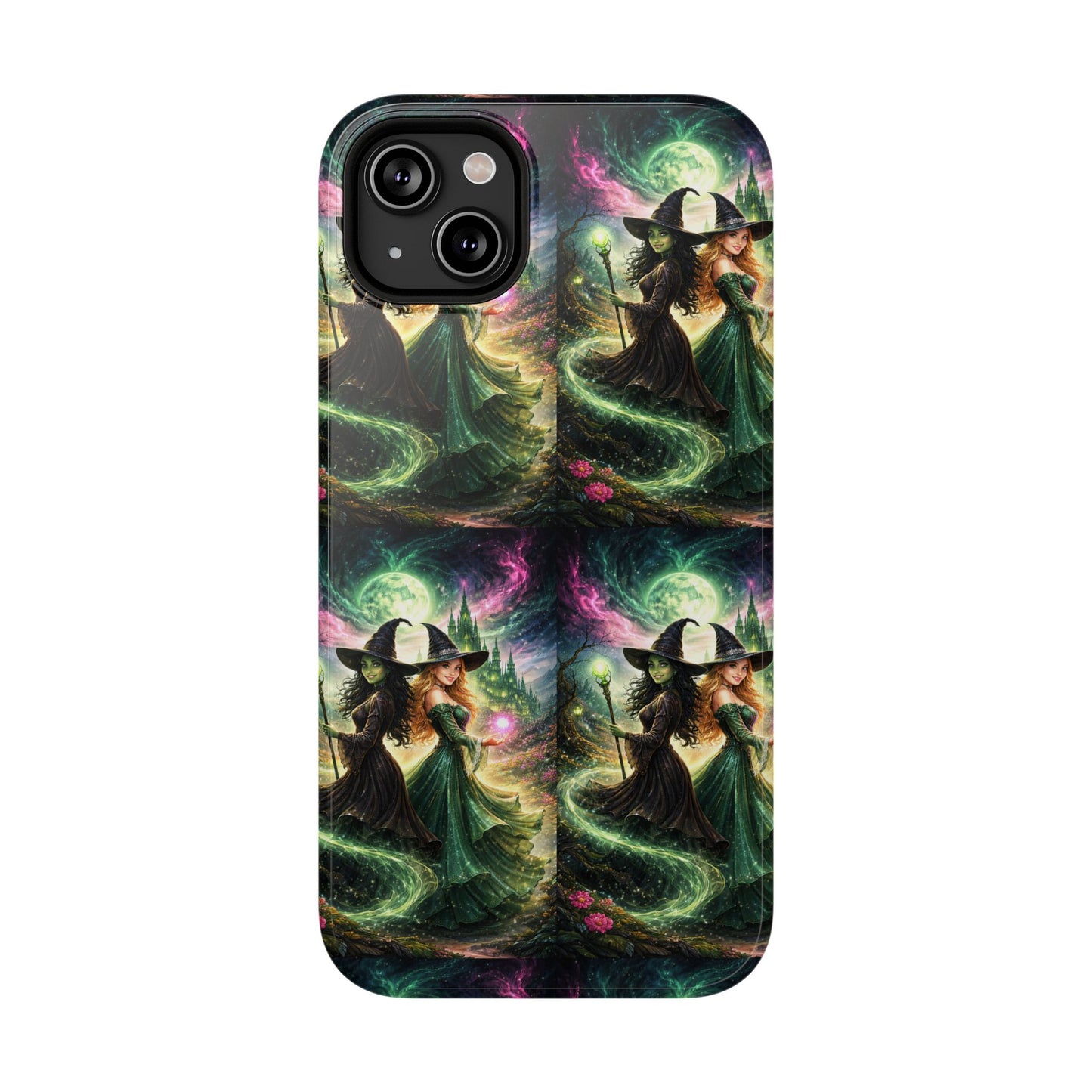 Witchy Moonlight Phone Case — Impact-Resistant Magical Witch Design