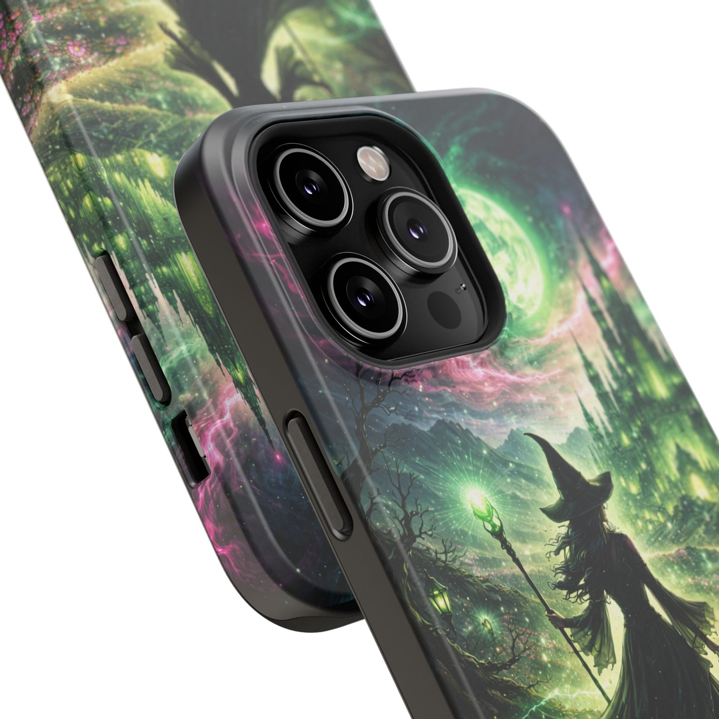 Witchy Moonlight Phone Case — Impact-Resistant Magical Witch Design