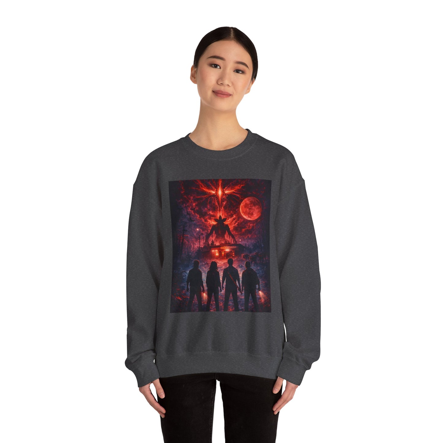 🖤Stranger Things Title-Inspired Classic Crewneck Sweatshirt