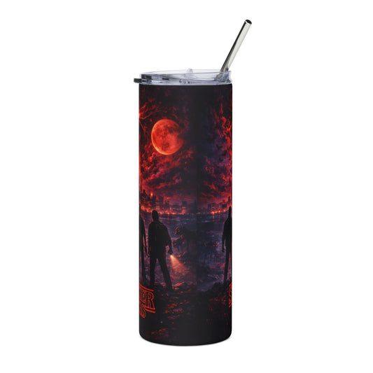 🖤 Stranger Things Inspired 20oz Stainless Steel Tumbler