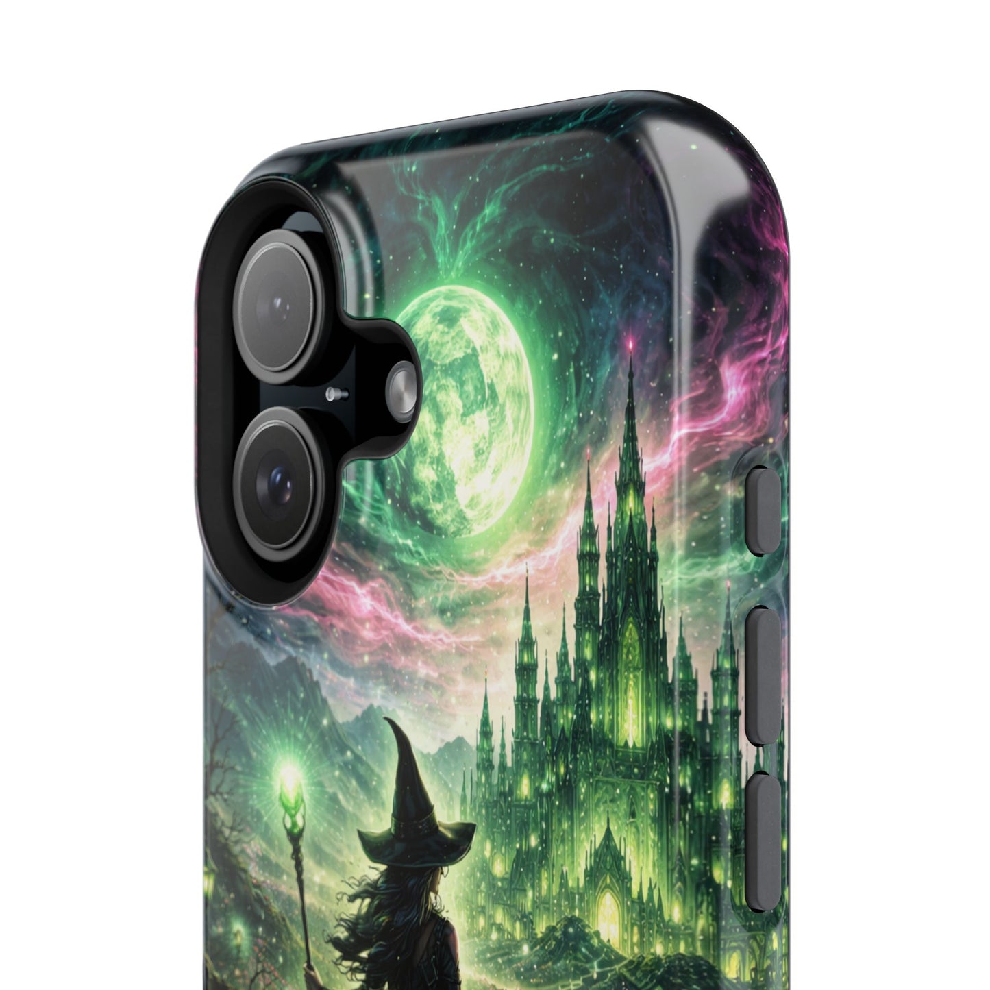 Witchy Moonlight Phone Case — Impact-Resistant Magical Witch Design