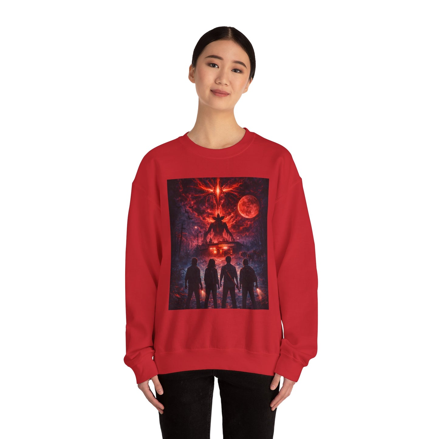 🖤Stranger Things Title-Inspired Classic Crewneck Sweatshirt