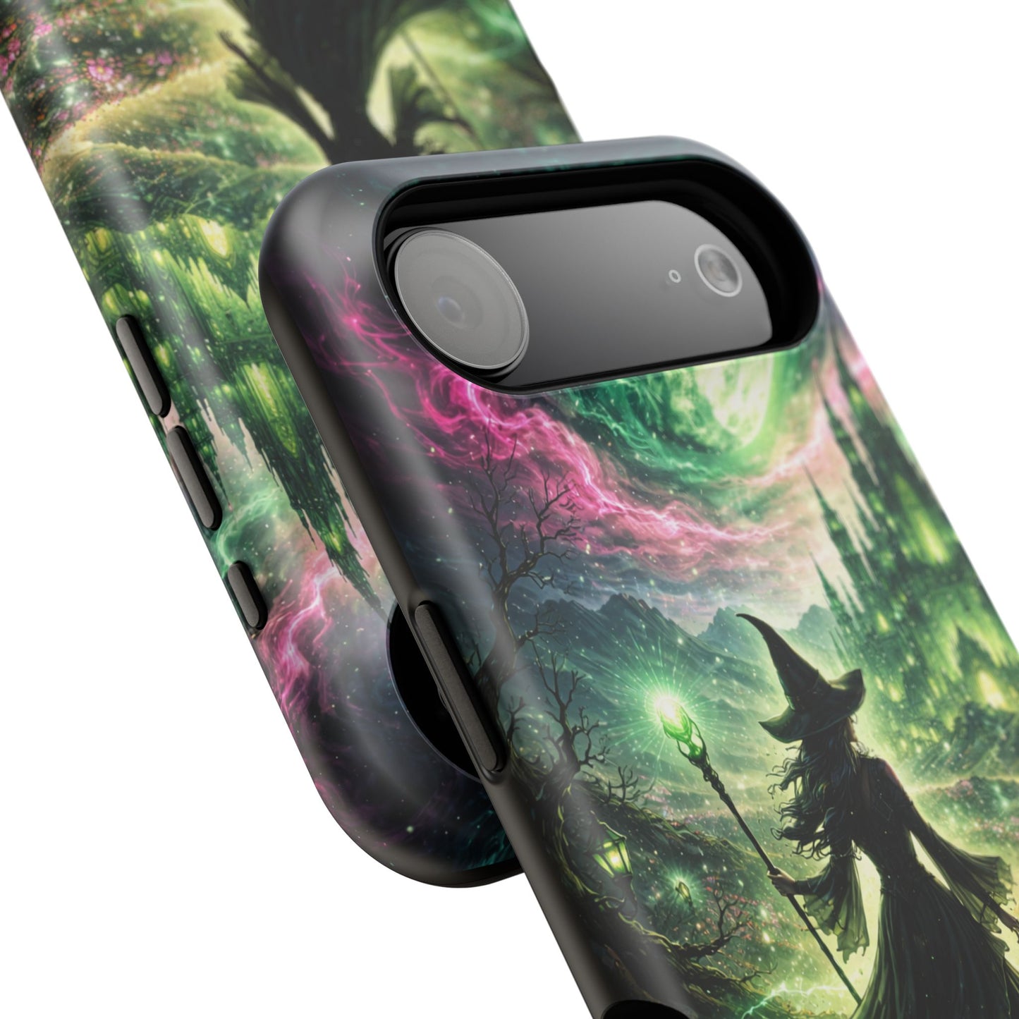 Witchy Moonlight Phone Case — Impact-Resistant Magical Witch Design
