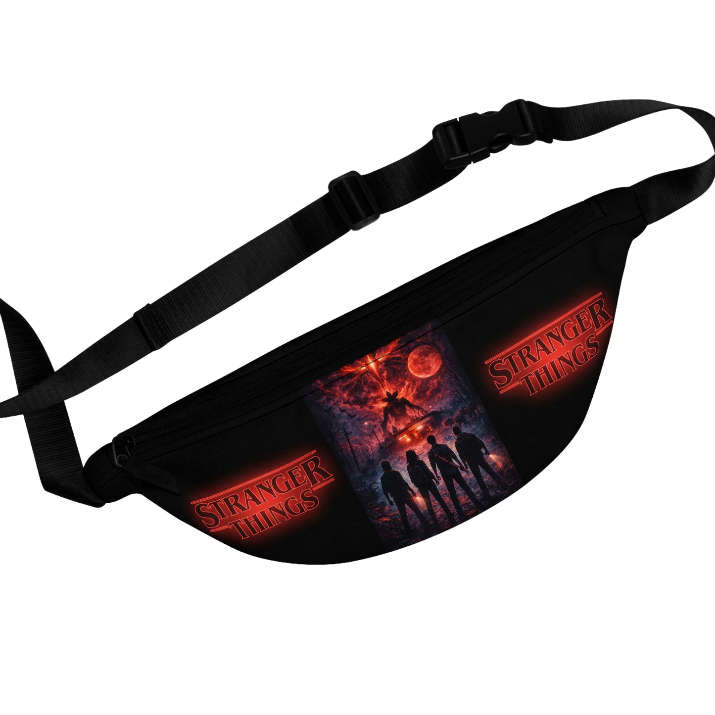 Fanny Pack — "Stranger Things Themed" Graphic Waist Bag