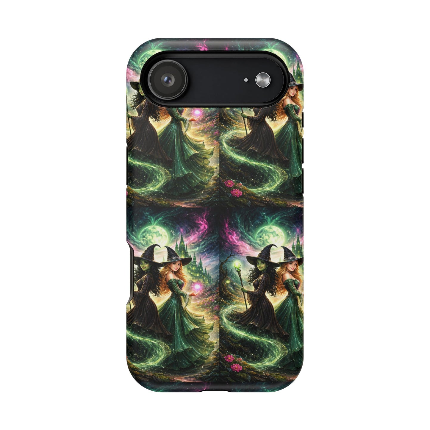 Witchy Moonlight Phone Case — Impact-Resistant Magical Witch Design