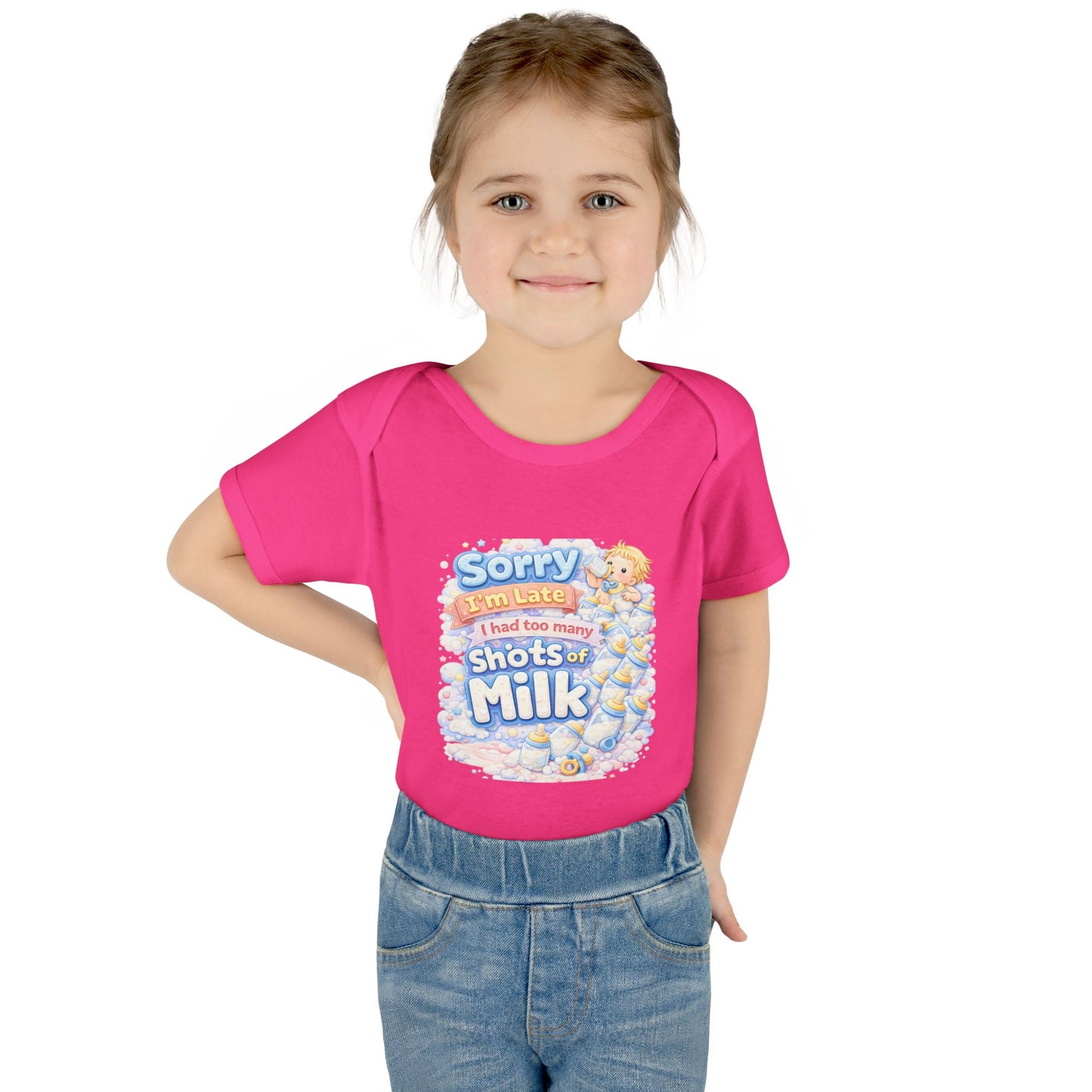 Sorry I’m late -Infant Bodysuit