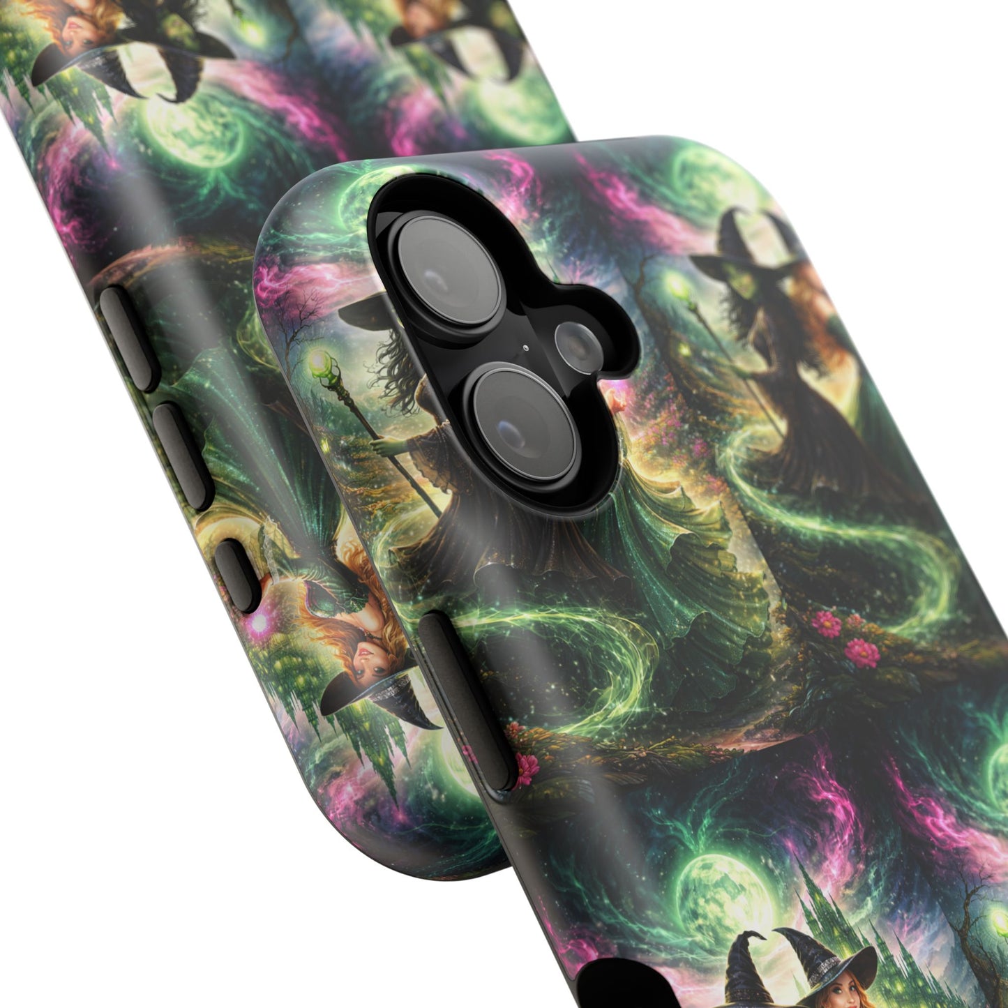 Witchy Moonlight Phone Case — Impact-Resistant Magical Witch Design