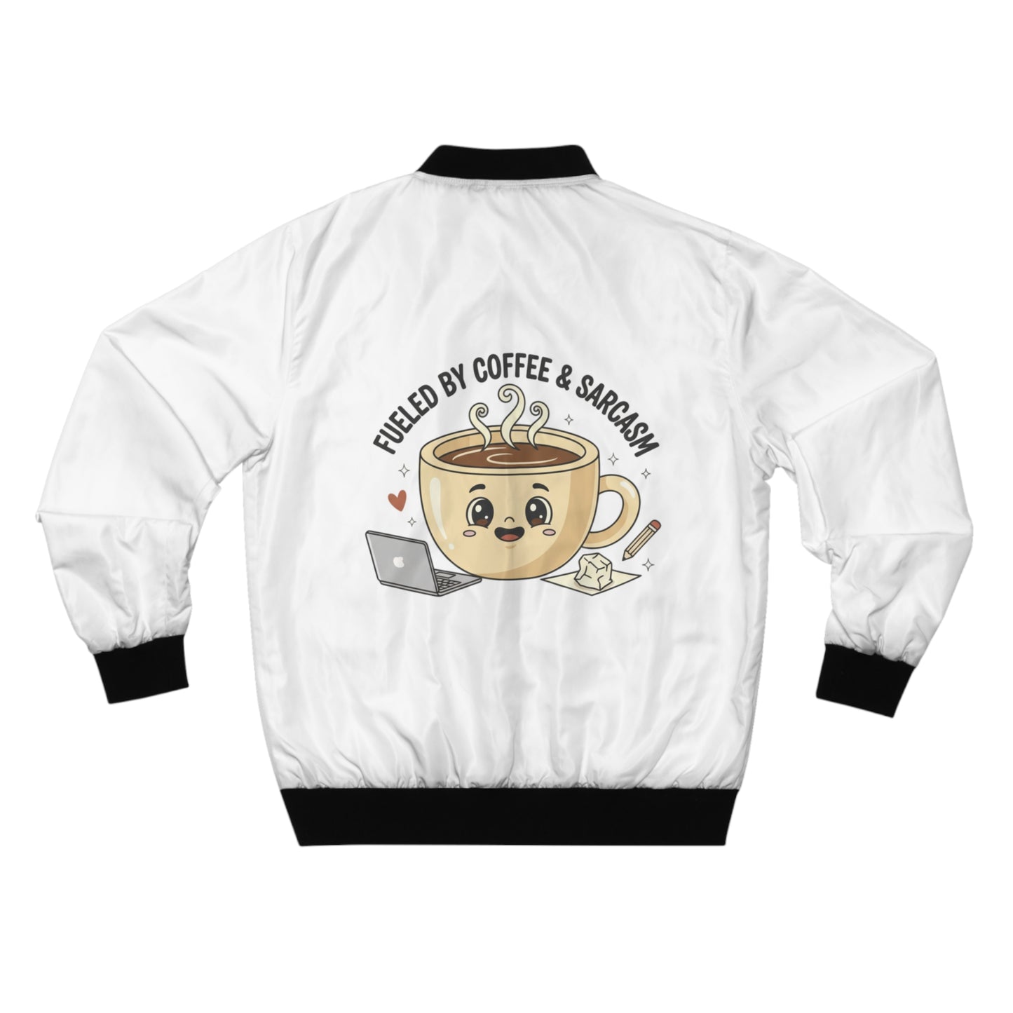 Coffee & Sarcasm. Bomber Jacket
