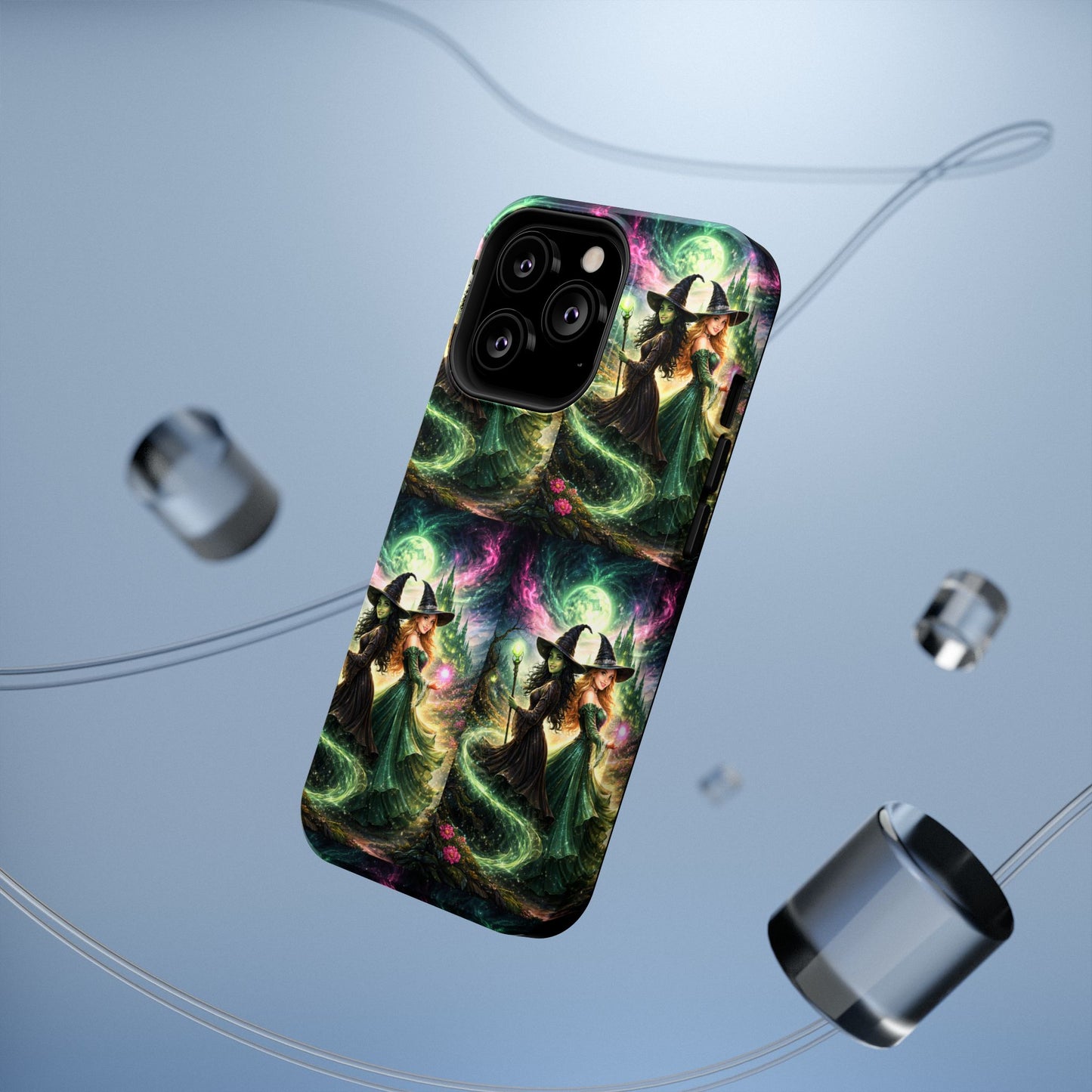 Witchy Moonlight Phone Case — Impact-Resistant Magical Witch Design