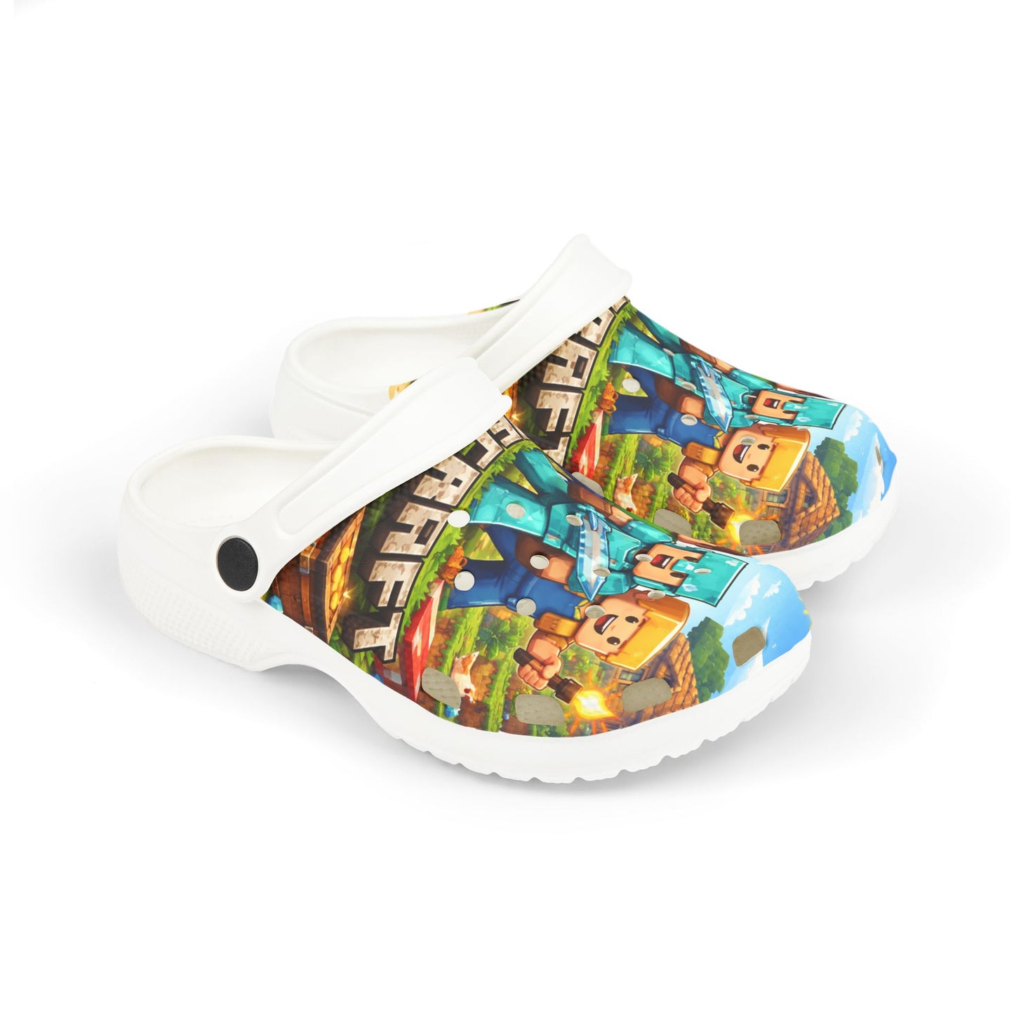 Minecraft Kid’s Foam Clogs