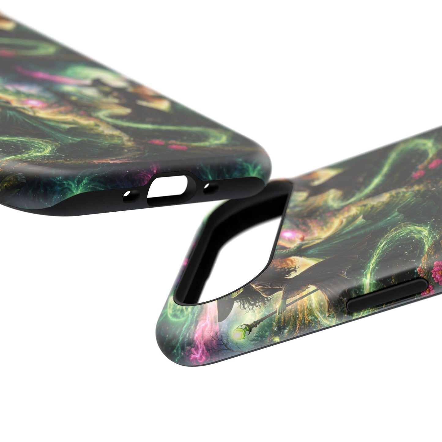 Witchy Moonlight Phone Case — Impact-Resistant Magical Witch Design