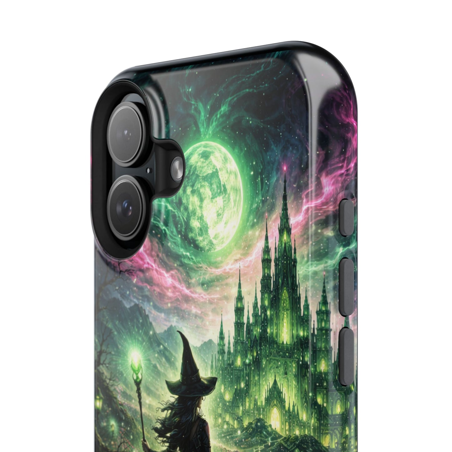 Witchy Moonlight Phone Case — Impact-Resistant Magical Witch Design