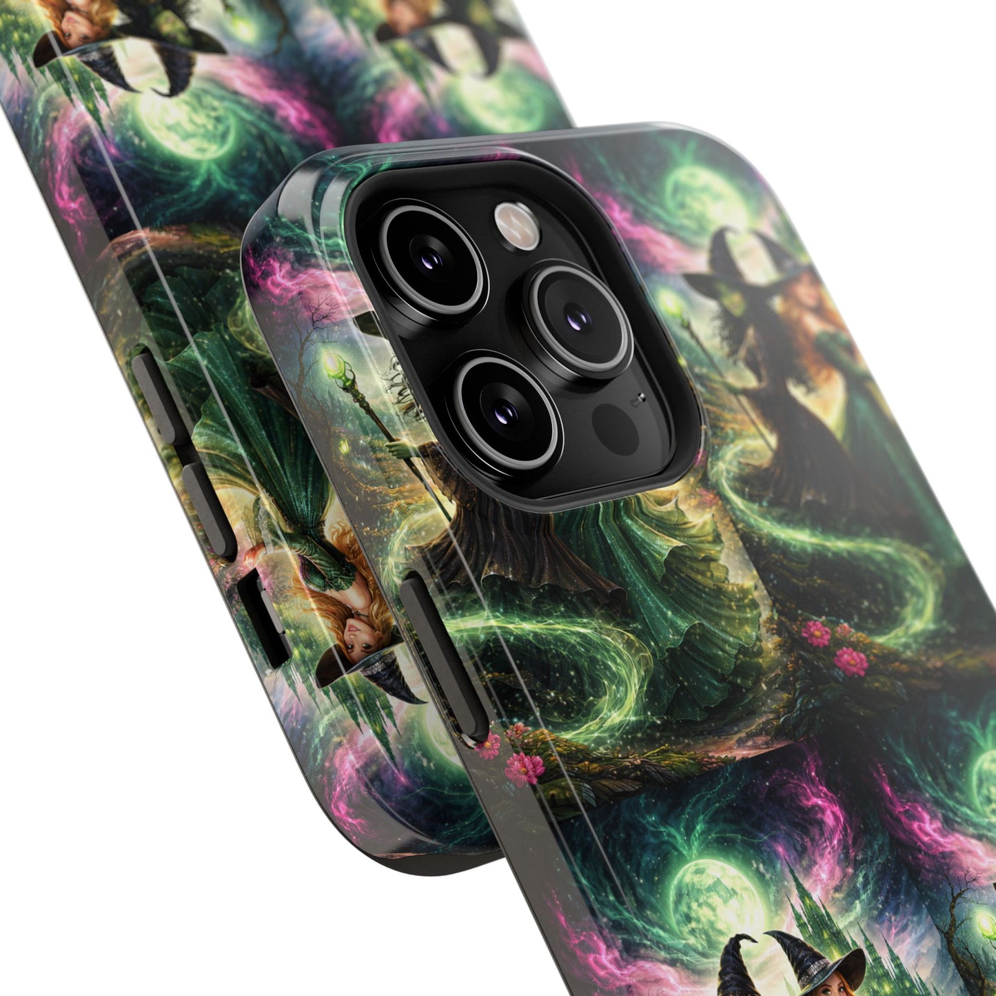 Witchy Moonlight Phone Case — Impact-Resistant Magical Witch Design