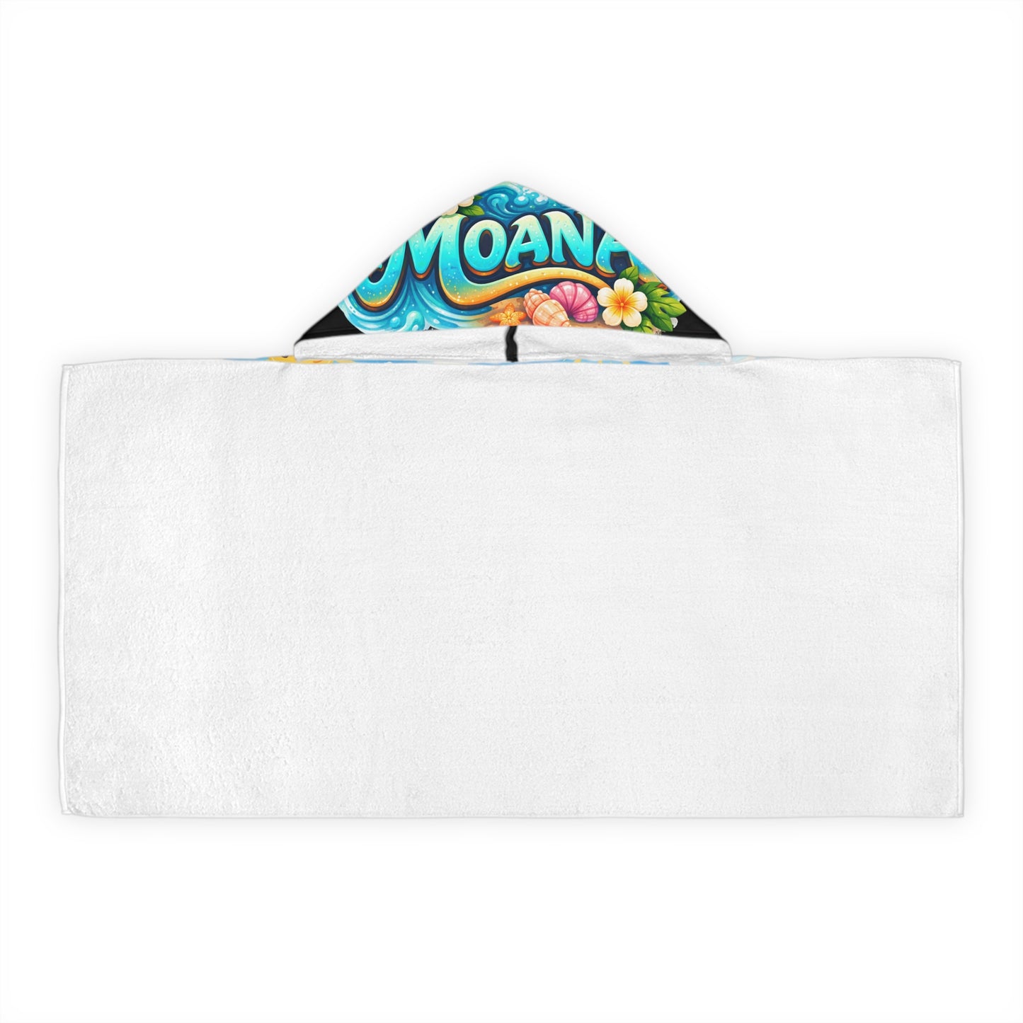 Youth Hooded Towel – “Moana” Beach & Bath Wrap