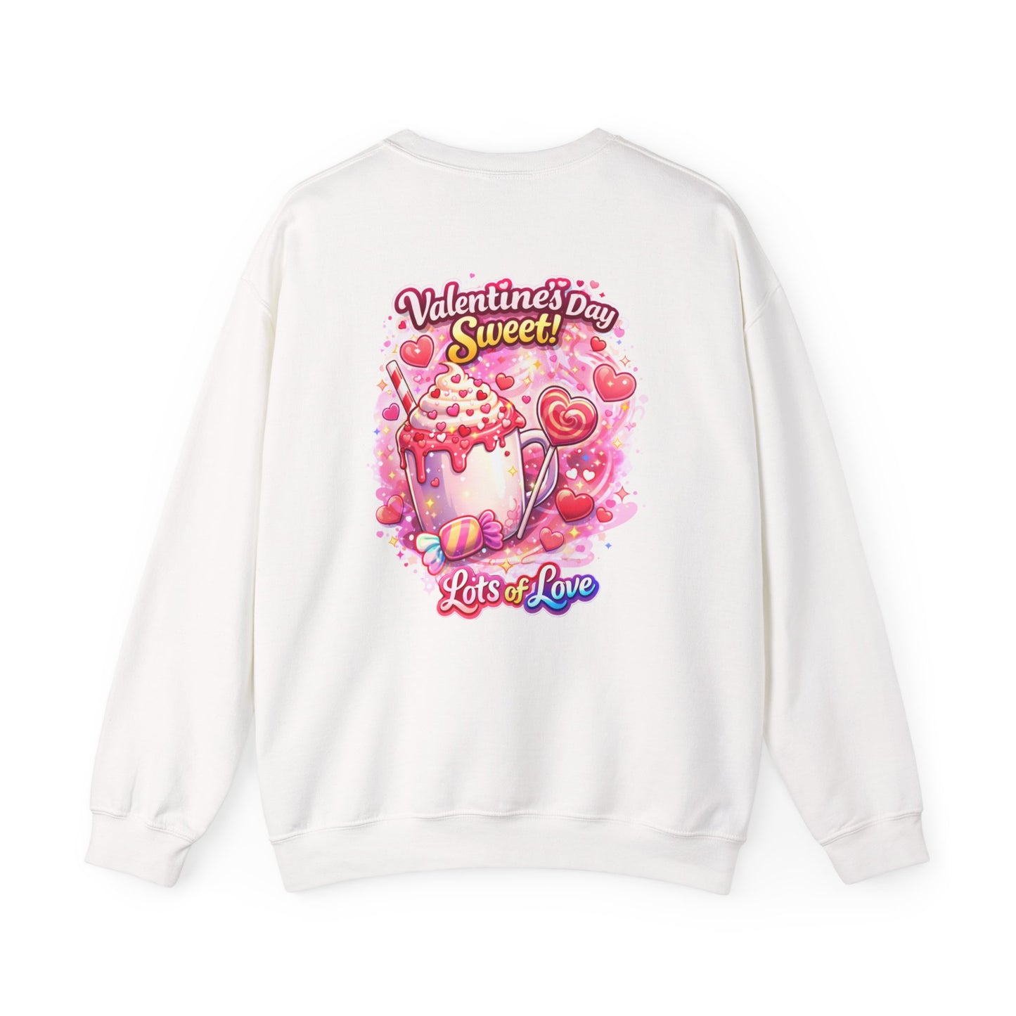 Valentines Day ‘Sweet Treats Themed’ Crewneck Sweatshirt