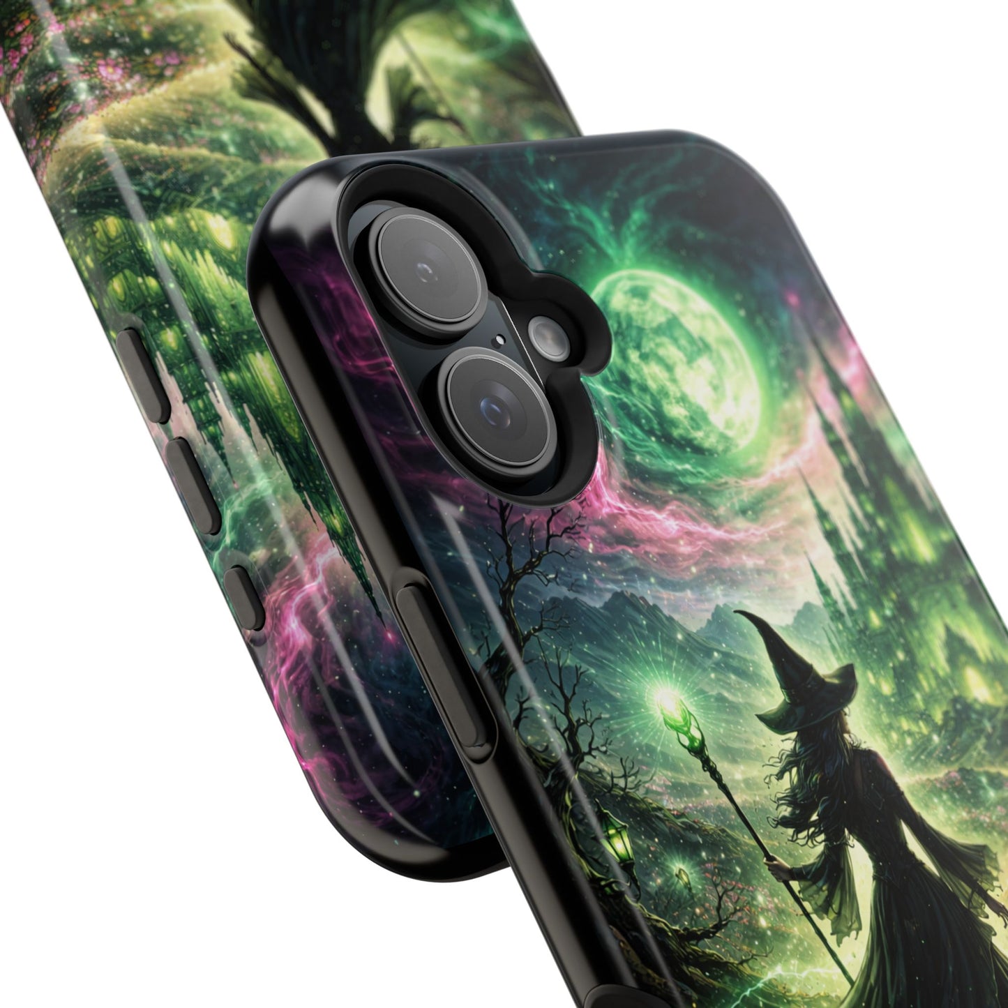 Witchy Moonlight Phone Case — Impact-Resistant Magical Witch Design