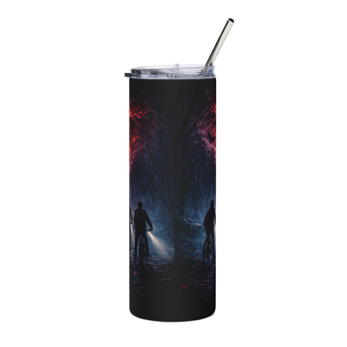 🖤 Stranger Things Inspired 20oz Stainless Steel Tumbler