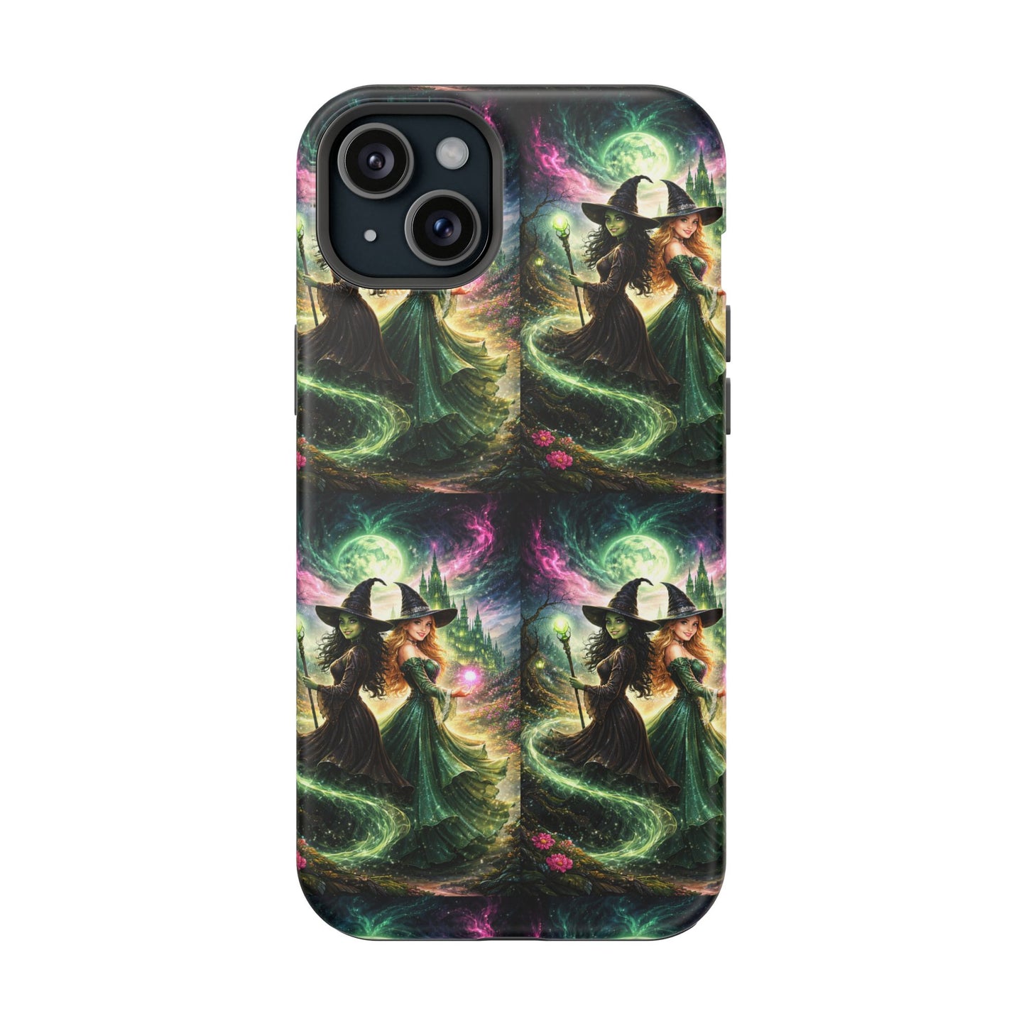 Witchy Moonlight Phone Case — Impact-Resistant Magical Witch Design