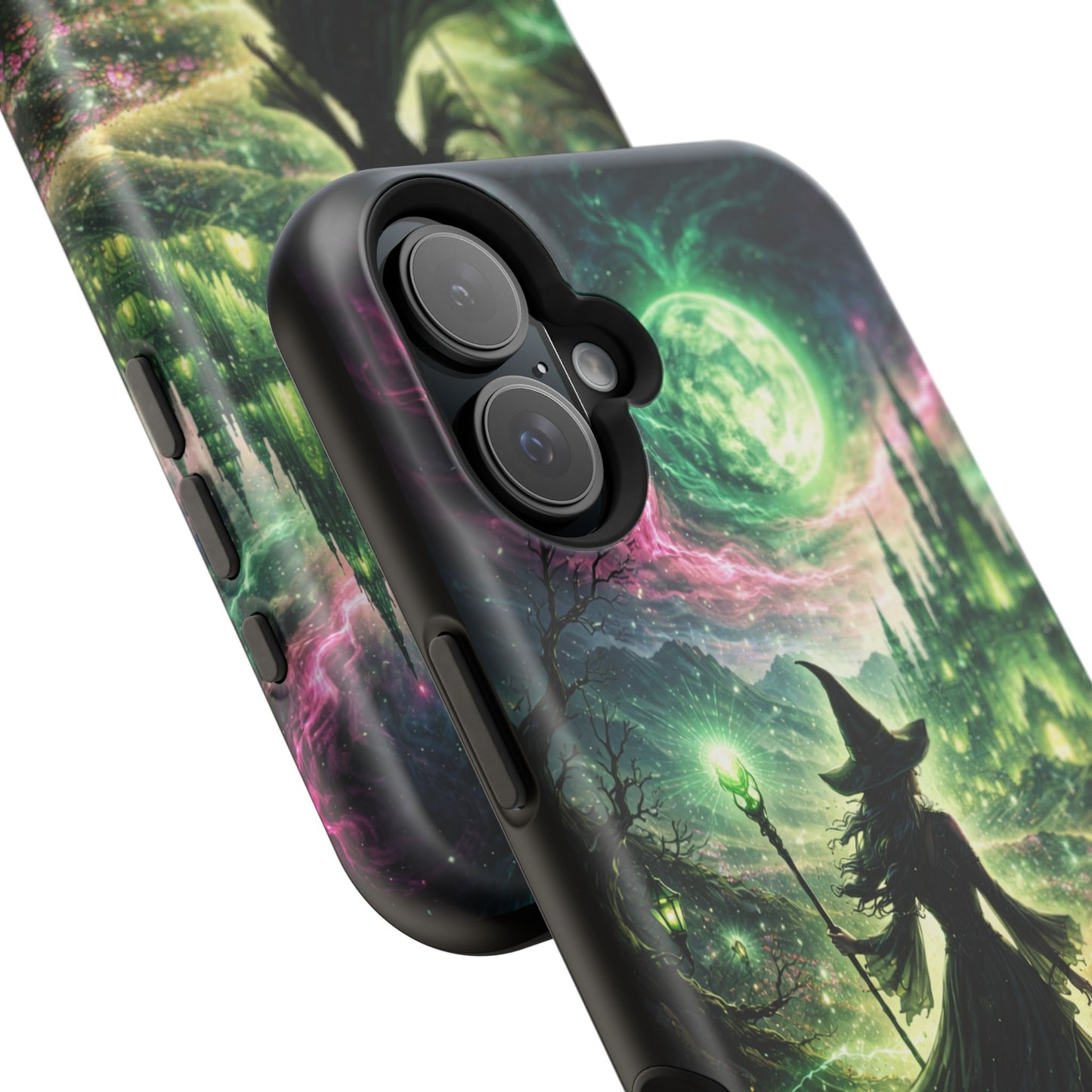 Witchy Moonlight Phone Case — Impact-Resistant Magical Witch Design