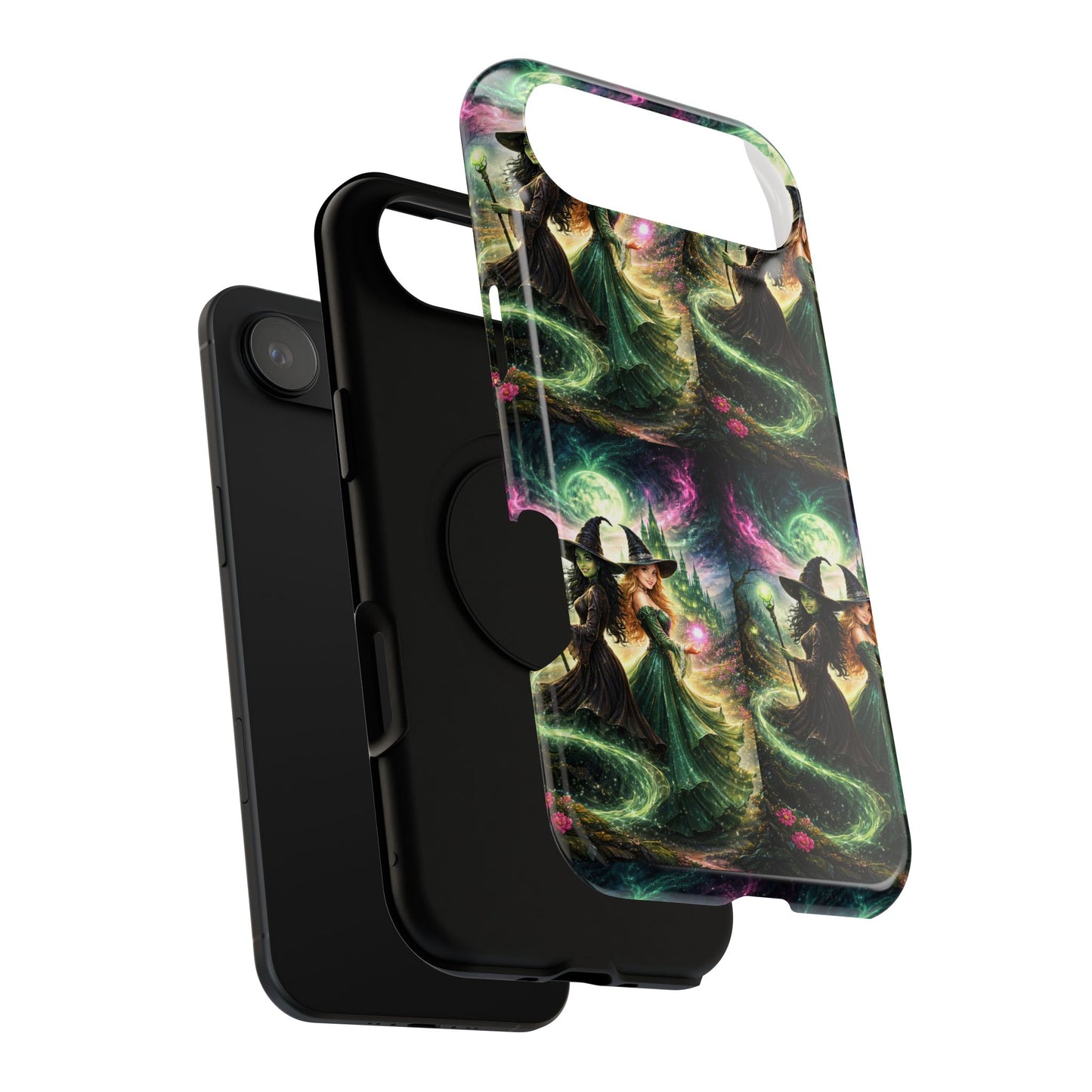 Witchy Moonlight Phone Case — Impact-Resistant Magical Witch Design