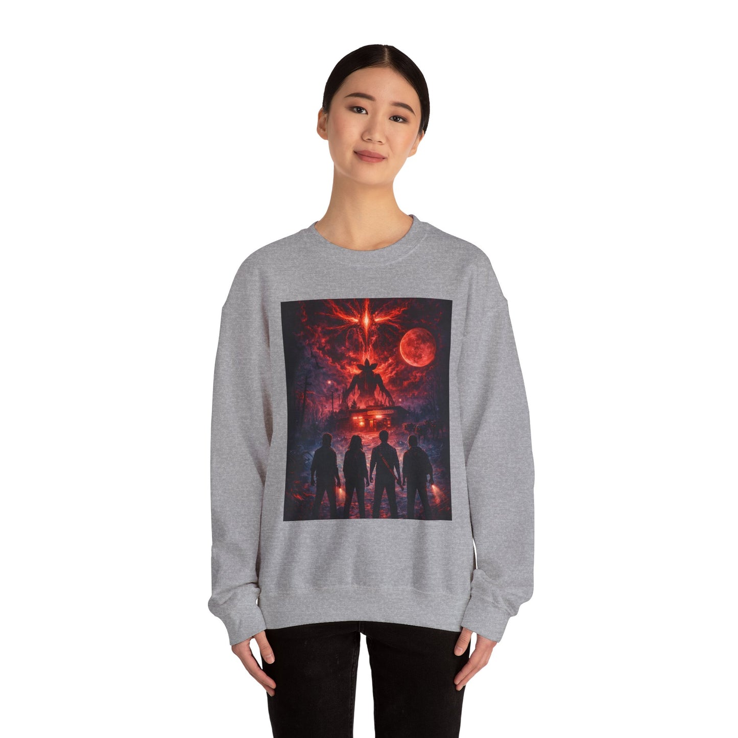 🖤Stranger Things Title-Inspired Classic Crewneck Sweatshirt