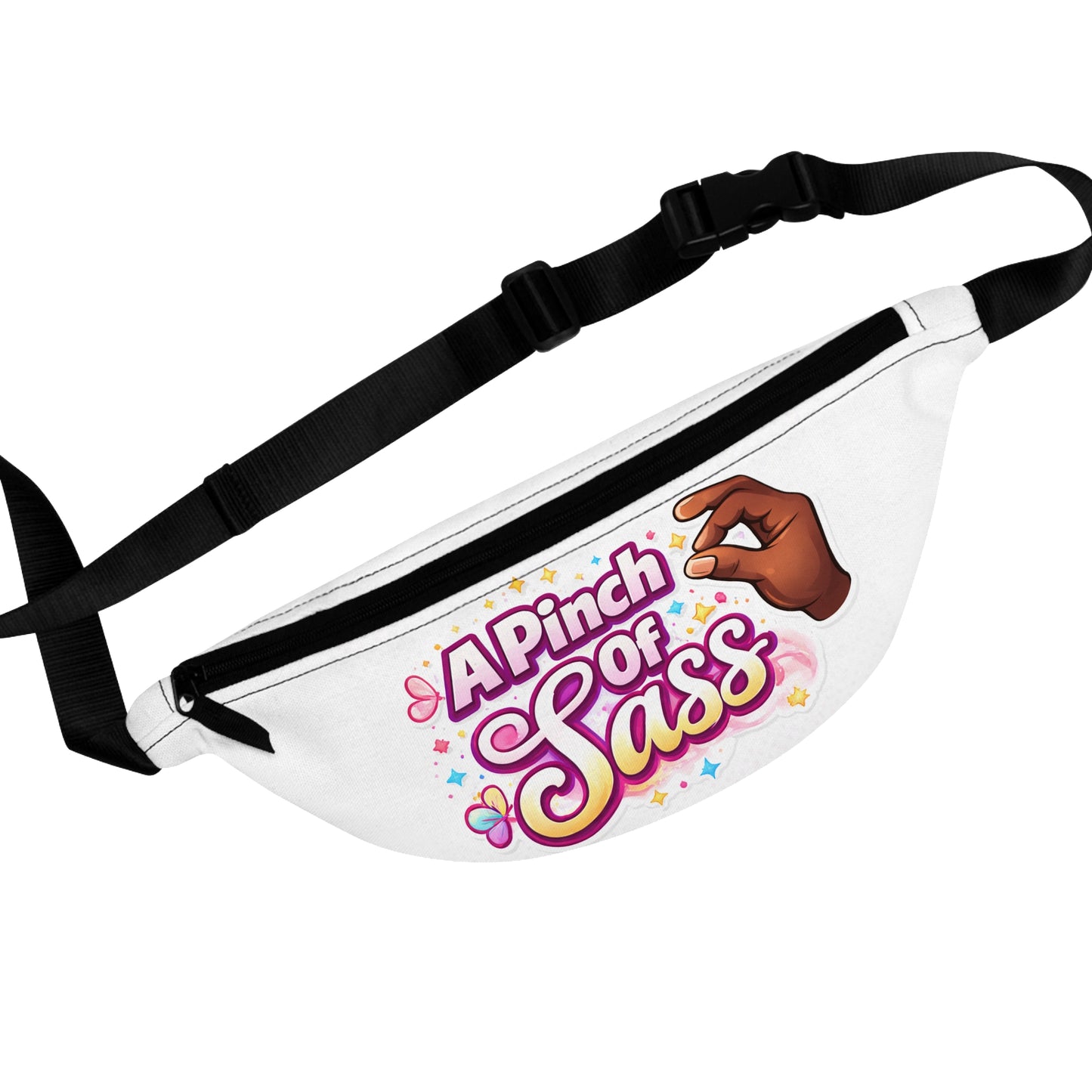 Fanny Pack- "Just a Bit Of Sass" Graphic Waist Bag