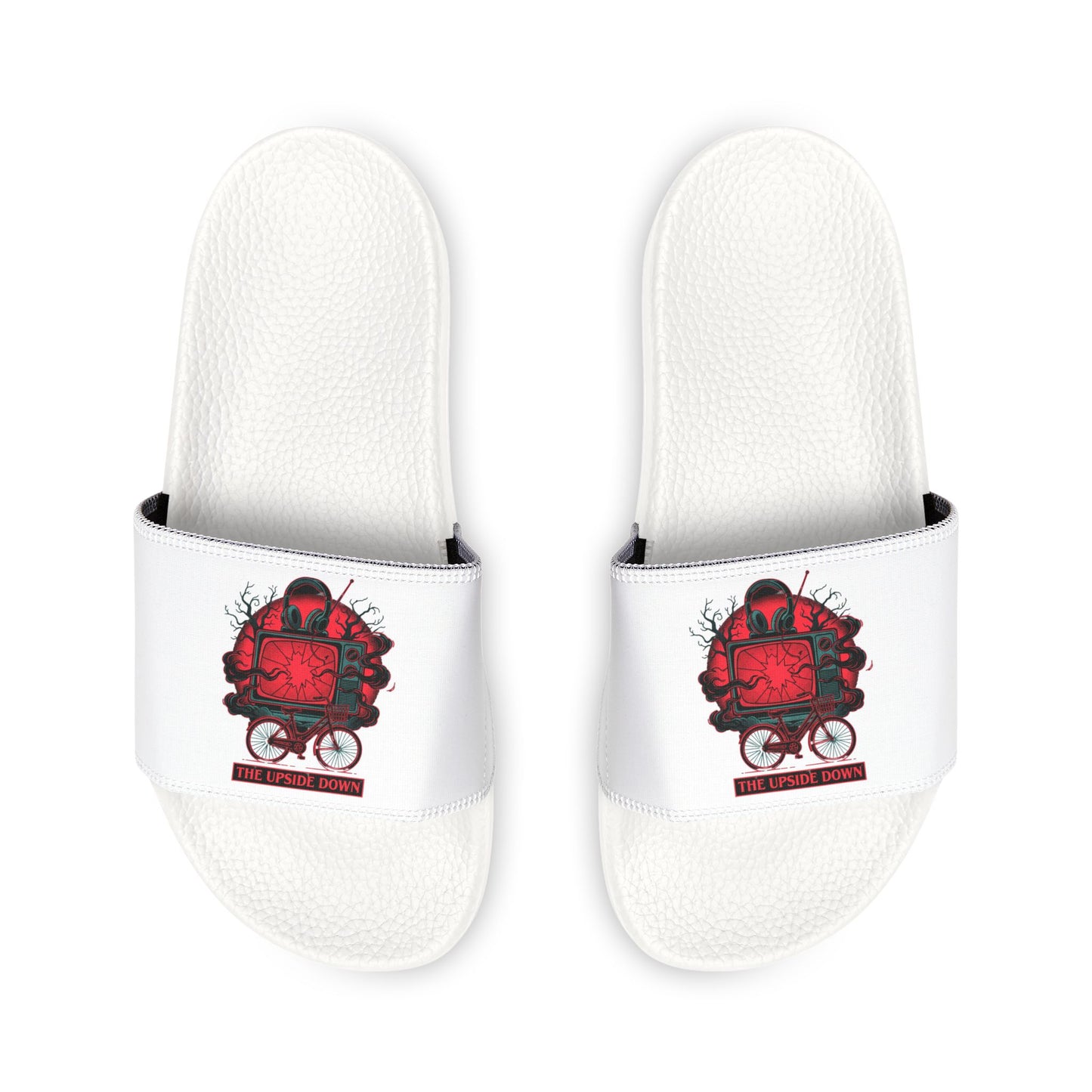 Women's Stranger Things Themed  Removable-Strap Slides
