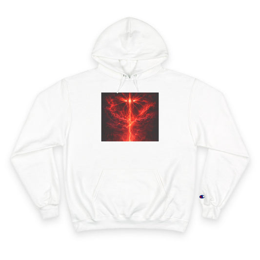 🖤Stranger Things Inspired Graphic Hoodie — Red Upside-Down Portal Design
