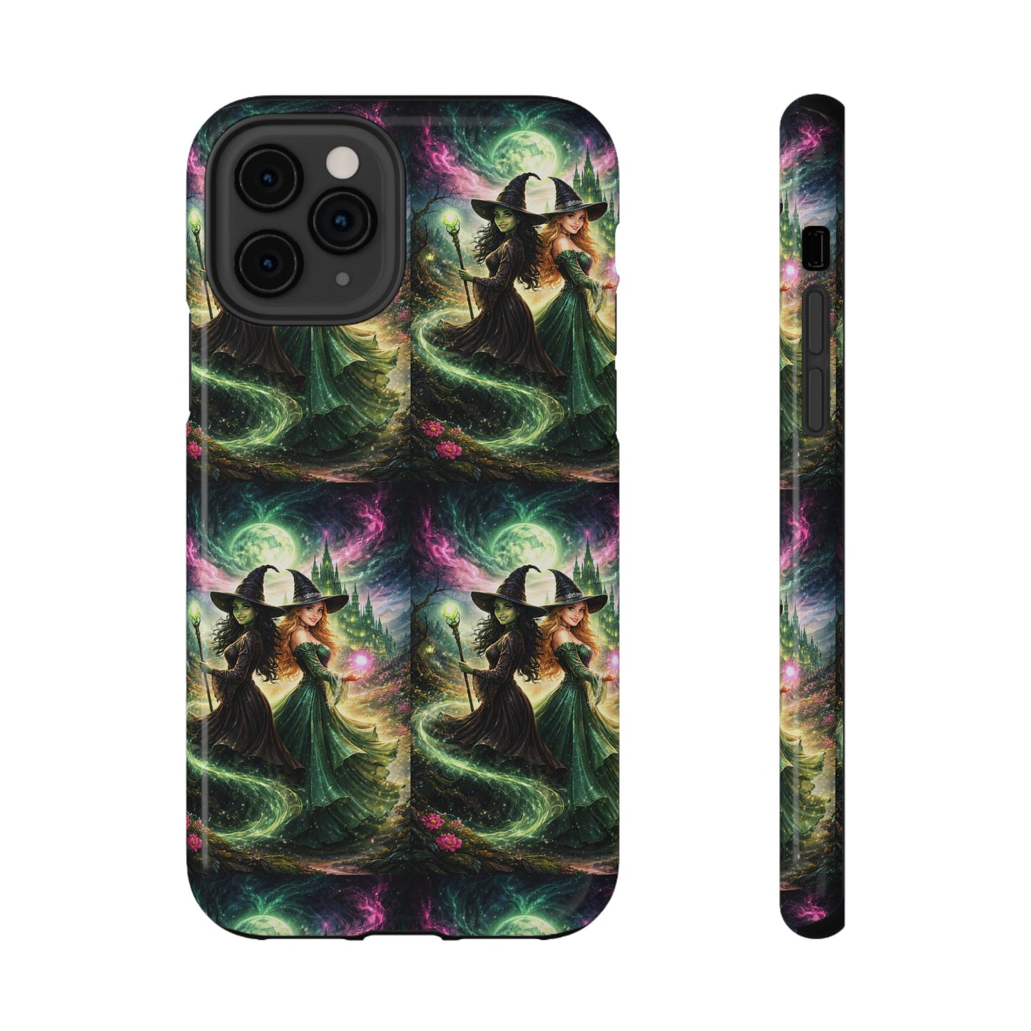 Witchy Moonlight Phone Case — Impact-Resistant Magical Witch Design