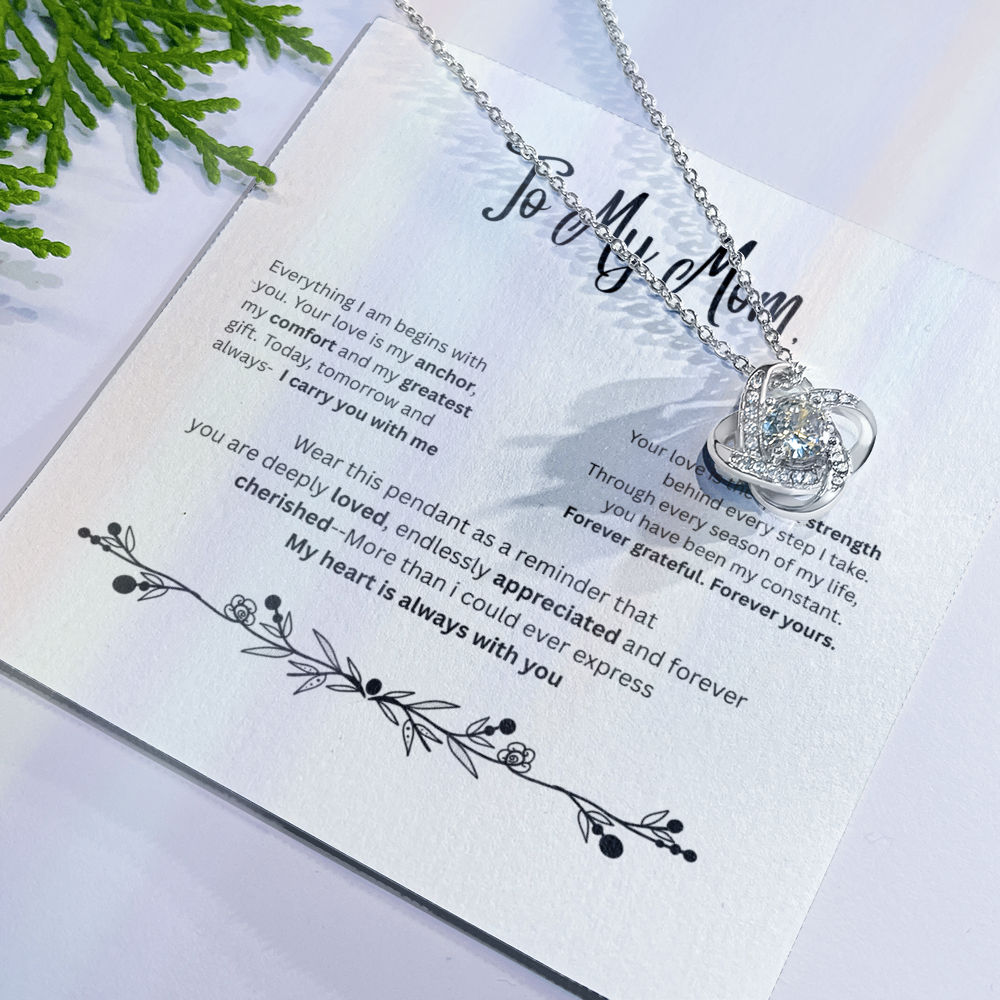 To My Mom – Timeless Love Pendant Necklace