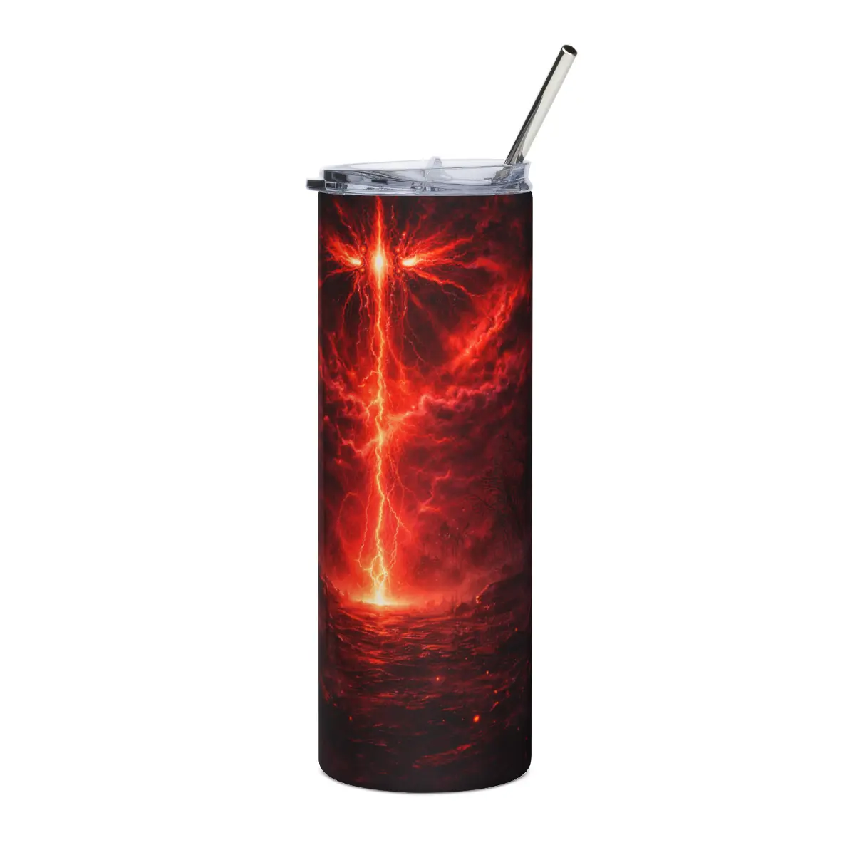 🖤 Stranger Things Inspired 20oz Stainless Steel Tumbler